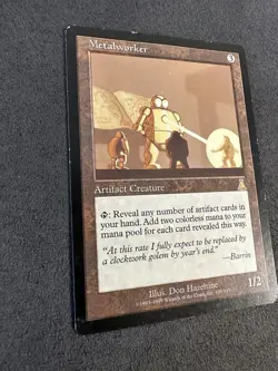 Metalworker - Urza's Destiny (UDS) LP MTG Magic - Image 4