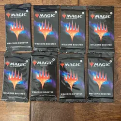 Magic the Gathering Welcome Booster Lot of 8 Sealed MTG - Image 1