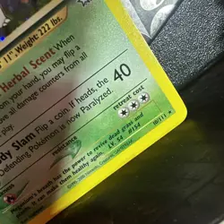 Pokemon TCG Meganium 10/111 Neo Genesis Unlimited Holo Rare NM - Image 4