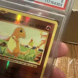 Pokemon Charmander 9/108 XY Evolutions PSA 8 - Image 4