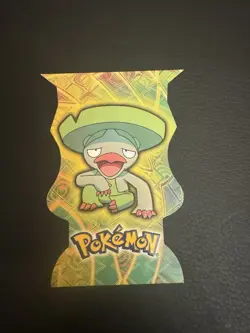 Lombre 5 of 18 Pokemon Topps Advanced Challenge Die-Cut Embossed Card LP - Image 1