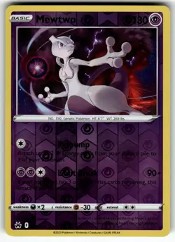 Mewtwo 059/159 Crown Zenith NM Pokemon Card TCG - Image 1