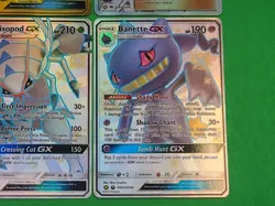 Mint Pokemon Hidden Fates Shiny Vault GX Lot 4 Solgaleo Golisopod Banette Aether - Image 5