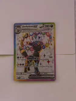 Pokemon TCG Prismatic Evolutions - Umbreon EX 176 Black Star Promo NM - Image 1