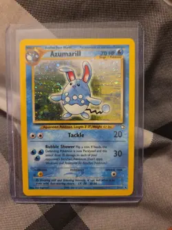 Pokemon Azumarill Neo Genesis Holo 2/111 NM W/Swirl - Image 2