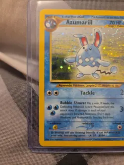 Pokemon Azumarill Neo Genesis Holo 2/111 NM W/Swirl - Image 4