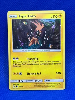 Pokemon Tcg Tapu Koko - a SM30A Alternate Art Holo - Black Star Promo - Image 1