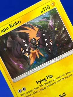 Pokemon Tcg Tapu Koko - a SM30A Alternate Art Holo - Black Star Promo - Image 2