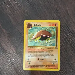 1999 Pokemon TCG Fossil Kabuto #50/62 Regular Unlimited Common - Image 1