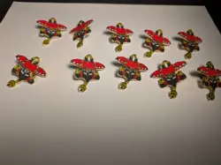Pokemon TAPU BULU COLLECTOR'S PIN Lot Of 10 All Official - Image 1