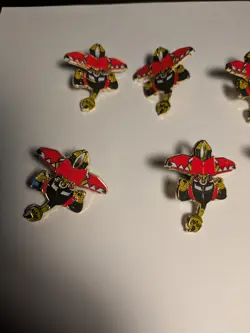 Pokemon TAPU BULU COLLECTOR'S PIN Lot Of 10 All Official - Image 2