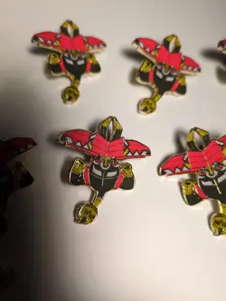 Pokemon TAPU BULU COLLECTOR'S PIN Lot Of 10 All Official - Image 4