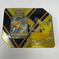 Pokemon TCG V Powers Tin: Pikachu BRAND NEW Factory Sealed - Image 1
