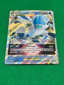 Pokemon Tcg Glaceon VSTAR SWSH197/307 SWSH Black Star Promo - Image 2