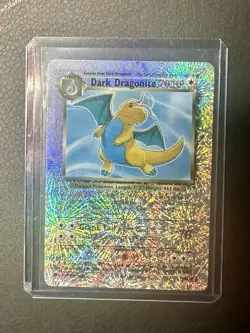 Pokemon TCG Dark Dragonite Reverse Holo Rare WOTC 5/110 Legendary Collection NM - Image 2