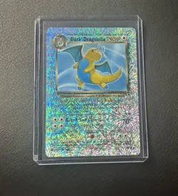Pokemon TCG Dark Dragonite Reverse Holo Rare WOTC 5/110 Legendary Collection NM - Image 4