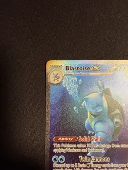 Pokemon Blastoise EX Special Illustration Rare Scarlet & Violet 151 200/165 - Image 2