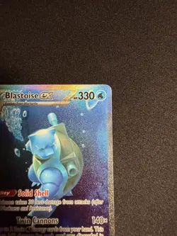 Pokemon Blastoise EX Special Illustration Rare Scarlet & Violet 151 200/165 - Image 3