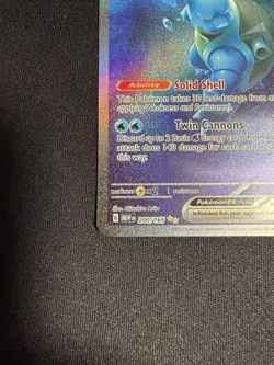 Pokemon Blastoise EX Special Illustration Rare Scarlet & Violet 151 200/165 - Image 4