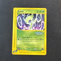 Celebi 50/53 Wotc Black Star Promo Pokemon - Image 1