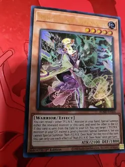 Yugioh! Noh-P.U.N.K. Deer Note - BLMR-EN066 - Ultra Rare - 1st Edition Near Mint - Image 2