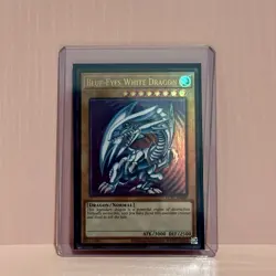 YuGiOh! Blue-Eyes White Dragon (Ultra Rare) LCKC-EN001 Version 2 Unlimited NM - Image 3