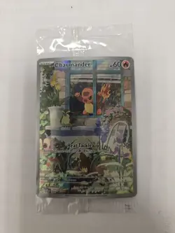 Pokemon TCG Obsidian Flames Charmander #044 SVP Black Star Promo Card, Sealed NM - Image 1