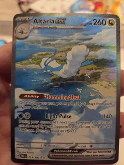 Pokemon TCG Altaria EX Paradox Rift Holo Card Special Illustration Rare 253/182 - Image 1