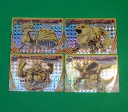 Pokemon XY Series Break Cards Lot Of 4 NM-M Ninetales Arcanine Machamp Nidoking - Image 1