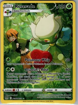Roserade TG02/TG30 SWSH11: Lost Origin Trainer Gallery - Pokemon Card - NM - Image 1