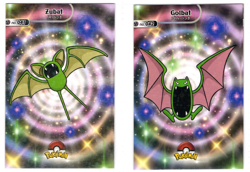 Pokemon 2024 Card Database- Shiny Holo * Zubat & Golbat* - Image 1