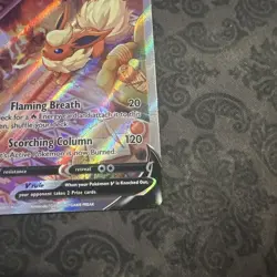 Flareon SWSH179 Black Star Promo Alt Art Pokemon Card - Image 3