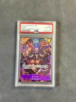 Kaido - 2022 One Piece Card Game JPN. TCG OP01-Alternate Art OP01-094 SR PSA 10 - Image 1