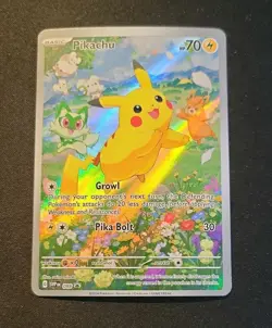 Pikachu 088 Sv: Scarlet & Violet Promo Cards Holo Black Star Promo NM - Image 4