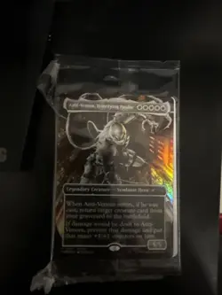 Magic the Gathering Anti Venom (Horrifying Healer) Marvel Legends Promo Card - Image 1