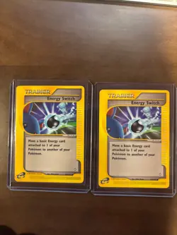 DISCOUNT DEAL 2X Energy Switch 120/147 Aquapolis Regular Vintage Pokemon Cards - Image 1