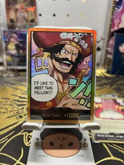 One Piece Gol.D.Roger GOLD DON!! Card (OP-13) English - Image 1