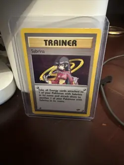 Sabrina Trainer Gym Challenge Holo Pokemon Card 20/132 Rare Vintage Wotc - Image 1