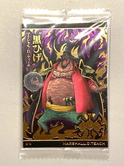 Marshall D Ace - R No.4-18 - One Piece Itajaga Wafer Card Sealed Japanese - Image 1