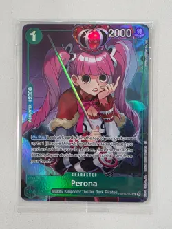 Perona (Illustration Box Vol.4) OP09-034 One Piece Promotion Cards Foil - Image 1