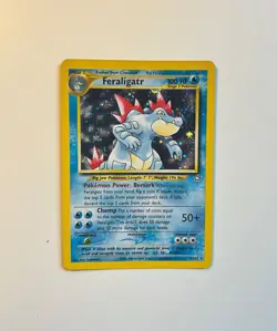 Pokemon TCG - Feraligatr 4/111 - Neo Genesis Holo Card Near Mint - Image 1