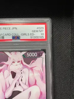2023 PSA10 CARROT ONE PIECE Premium card collection Girls edition Japanese - Image 5