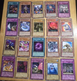 Vintage 1996 YuGiOh Cards Lot of 100 - Image 3