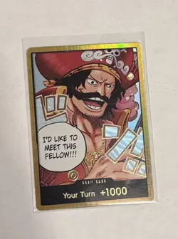 Gol D. Roger DON!! Card Gold Foil | One Piece Card Game | Special Art | NM - Image 1