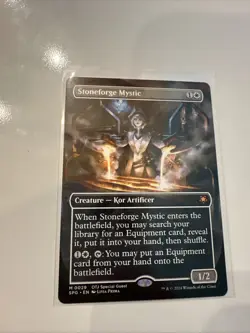 Stoneforge Mystic (Borderless) Special Guests Non-Foil 0029 MTG Near Mint TCG - Image 1