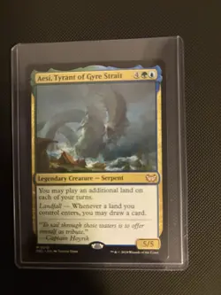 Aesi, Tyrant of Gyre Strait | MTG Commander Staple | NM | Landfall - Image 1