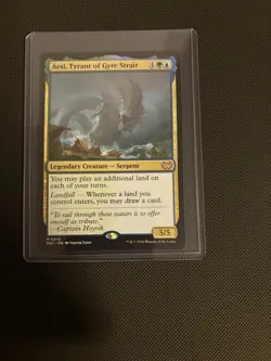 Aesi, Tyrant of Gyre Strait | MTG Commander Staple | NM | Landfall - Image 3