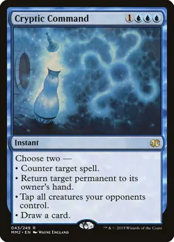 MTG Cryptic Command Modern Masters 2015 #043 RARE - Image 1