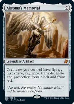 MTG Akroma's Memorial, NM-Mint, English Time Spiral Remastered - Image 1