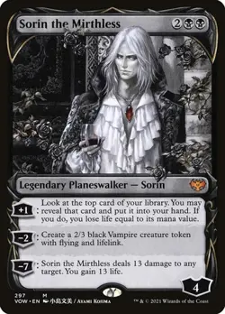 Sorin the Mirthless - Foil Showcase VOW NM MTG - Image 1
